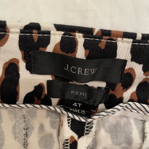J. Crew High Rise Remi Pant in Leopard Print - Picture 7 of 8